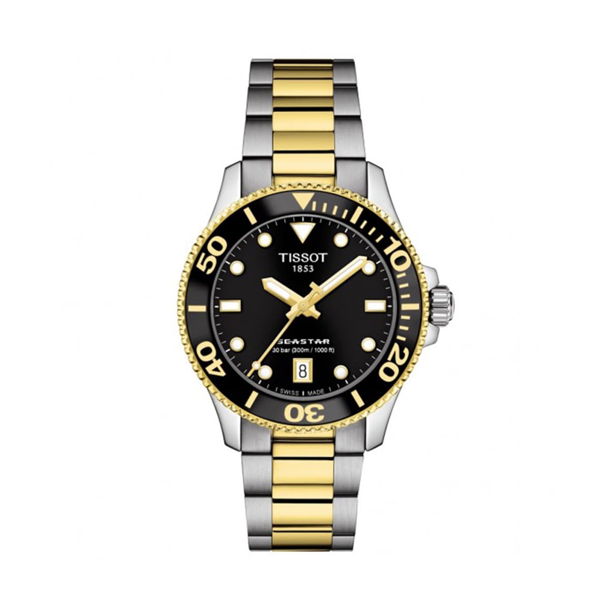 Tissot Seastar 1000 Black Dial 40mm
